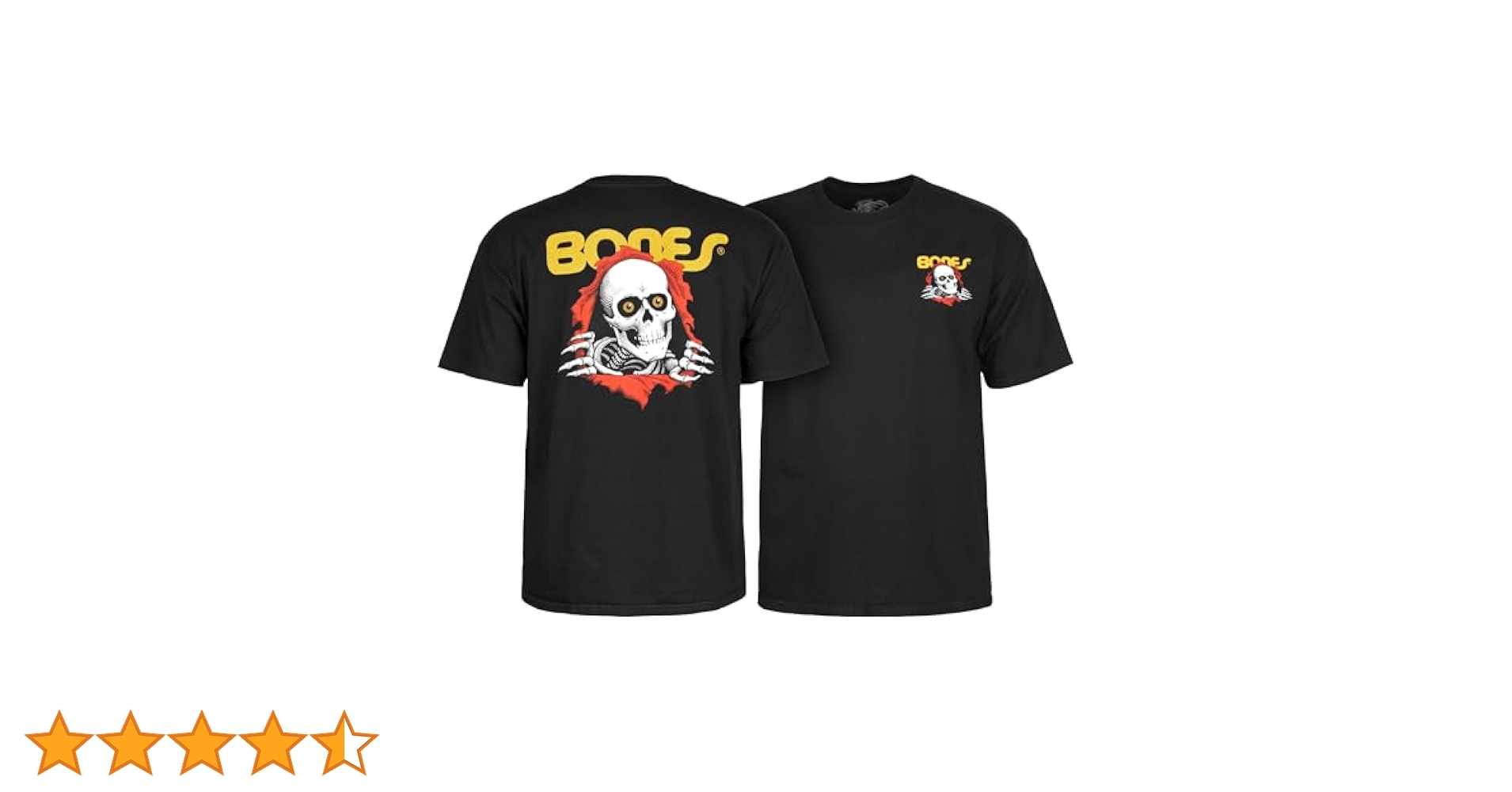 TK　Powell パウエル 覗きスカル　bones old POWELL パウエル RIPPER リッパー 覗きボーンズ BONES T